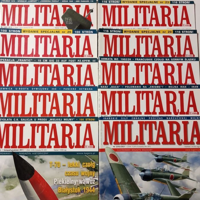 Pisma czasopisma militarne wojskowe