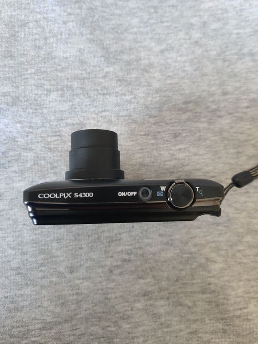 Nikon Coolpix S 4300 Black Aluminum TouchScreen Фотоапарат фотокамера