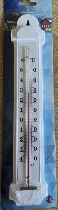 Термометр побутовий BRS новий без ртуті  -50 до +50, довжина 33 см