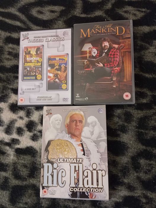 DVDs coleção da wwe