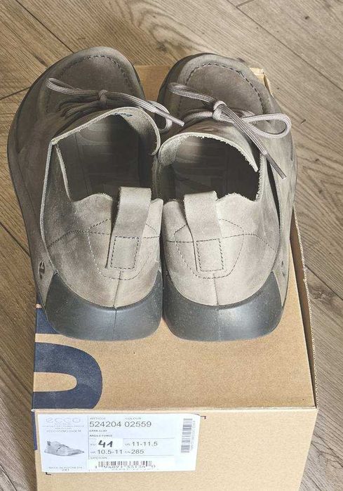 Męskie mokasyny Ecco Cozmo Shoe M Dark Clay