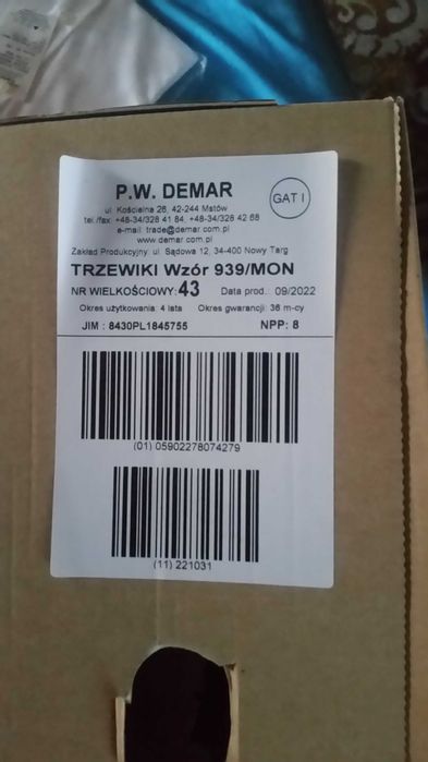 Buty wojskowe taktyczne 43