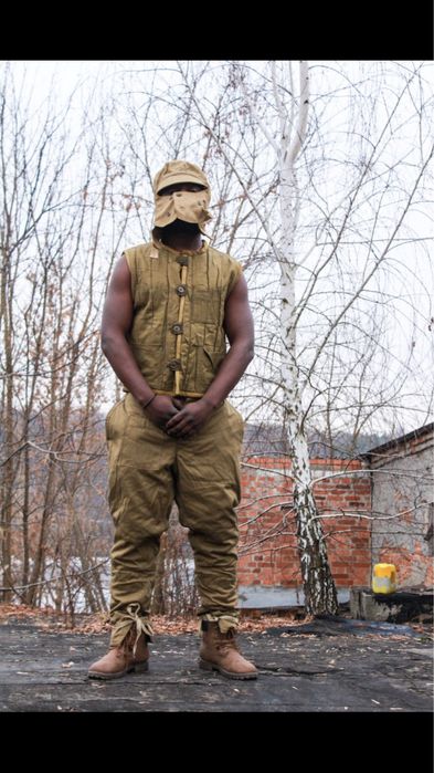 Штаны ватные военные