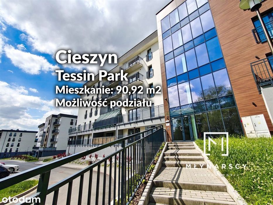 Mieszkanie 90 m² | 4 pokoje | Tessin Park