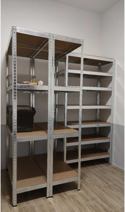 (Trzeci -50%+Darmowa Wysyłka) SOLIDNY Regał Magazynowy 180x90x40cm