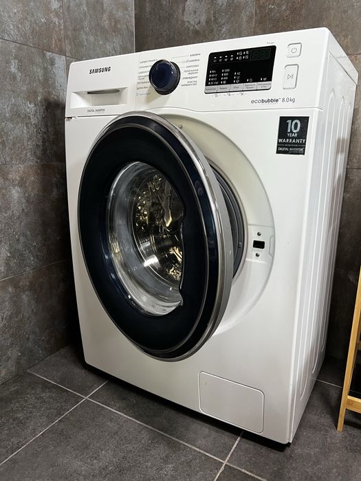 Пральна машина Samsung ekobubble 8 kg