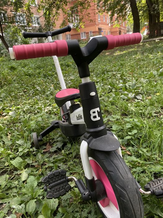 Ведосипед велобіг 2 в 1 BestTrike рожевий