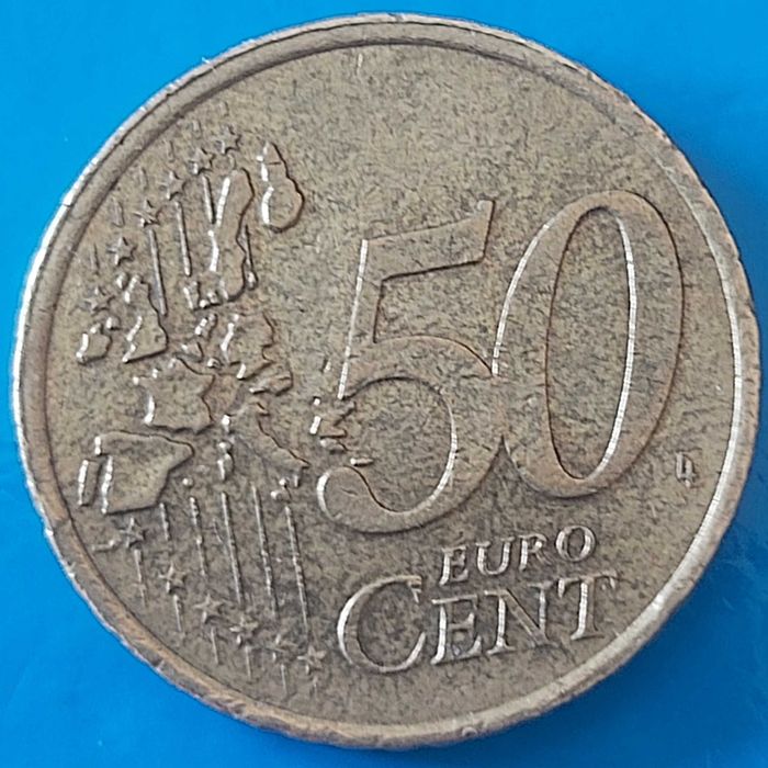 50 Cêntimos de 2004 do Luxemburgo