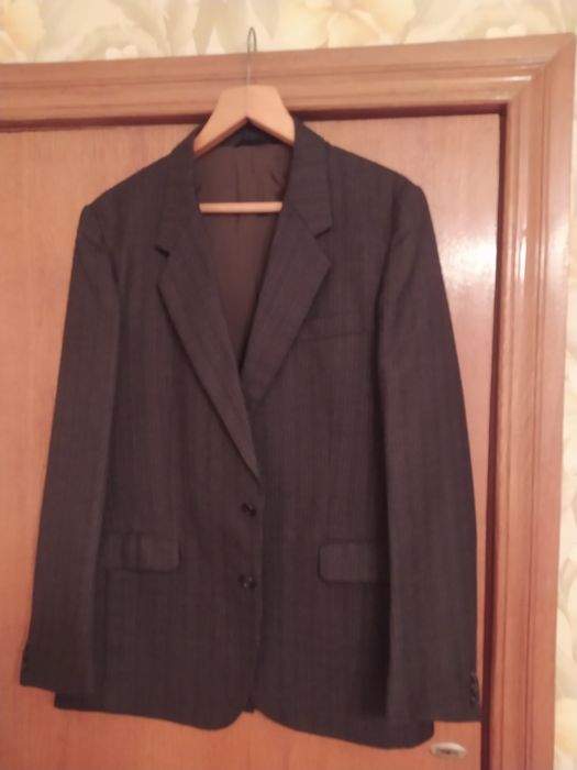 Мужской костюм тройка, размер 52