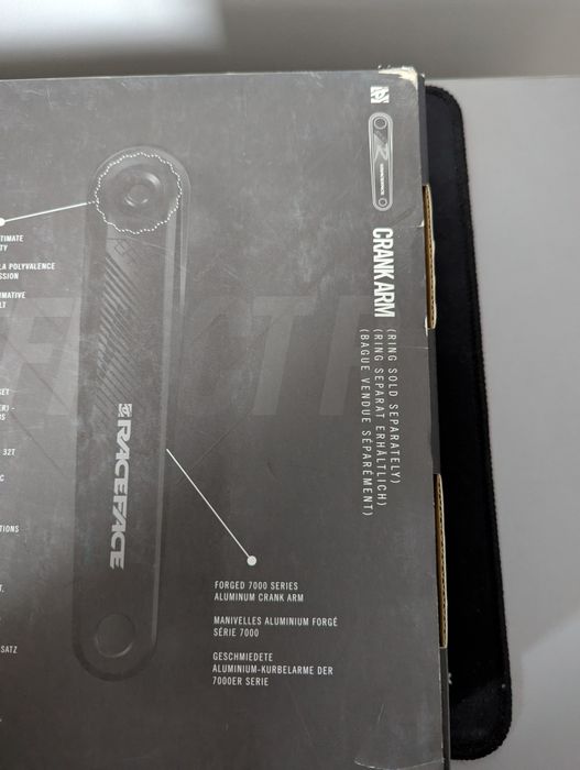 Korba RACE FACE Aeffect R 137mm 170mm oś 24