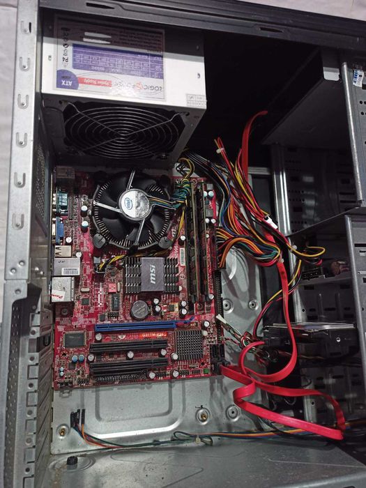 ПК 4 ядра MSI G31TM-P35/Core 2 Quad Q8300/DDR2 4 GB/250 GB УЦЕНКА!