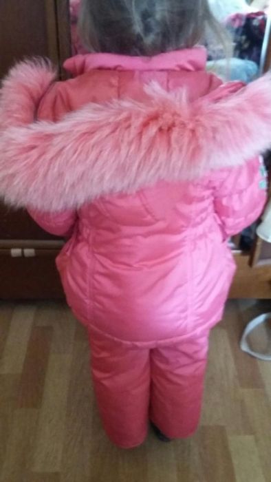 Зимний костюм на девочку