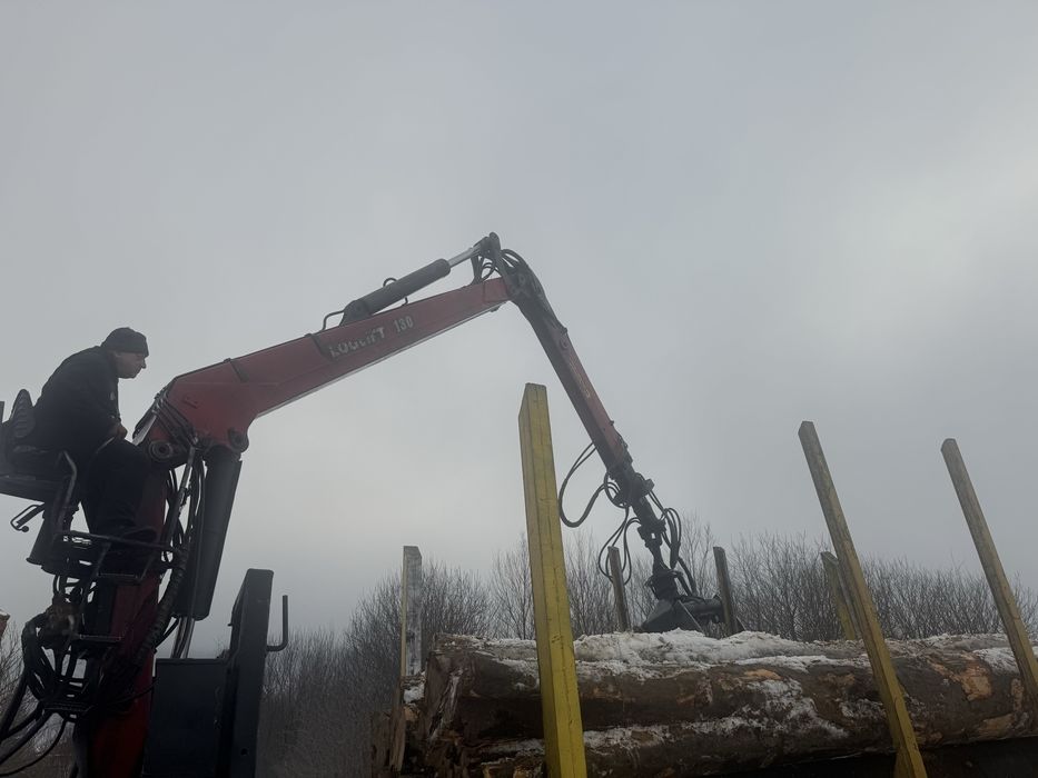 КамАЗ 4310 з маніпулятором(loglift130) лісовоз+причеп розпуск 6х6