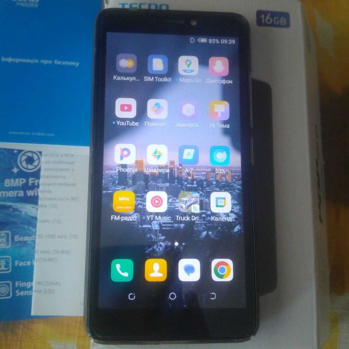 Tecno POP 2 F 1/16 Gb , стан гарний телефону