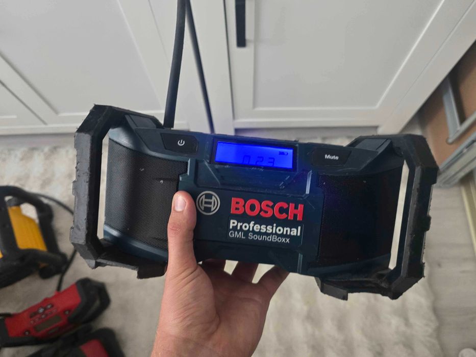Radio Budowlane Bosch Professional GML SoundBoxx 14.4V / 18V Sprawne