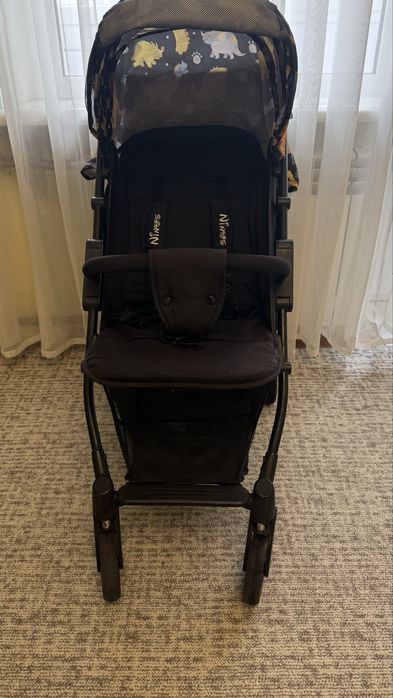 Прогулянкова коляска Ninos Mini 2 Blue Dino