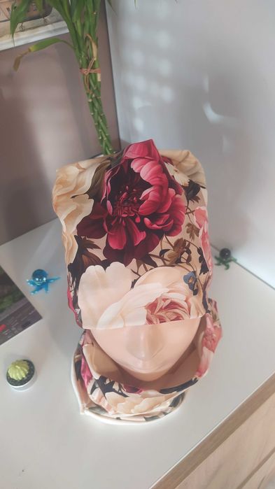 Czapka i komin komplet damski