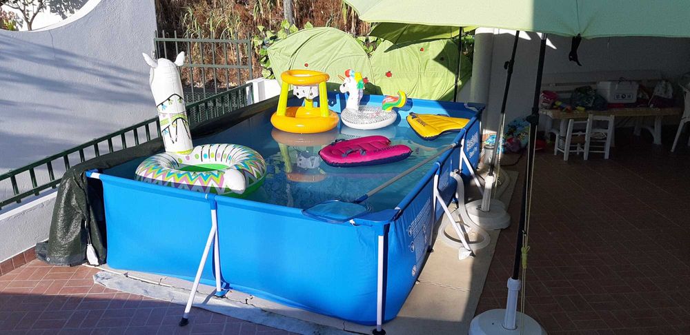 Piscina desmontável 3m X 2m X 60 cm