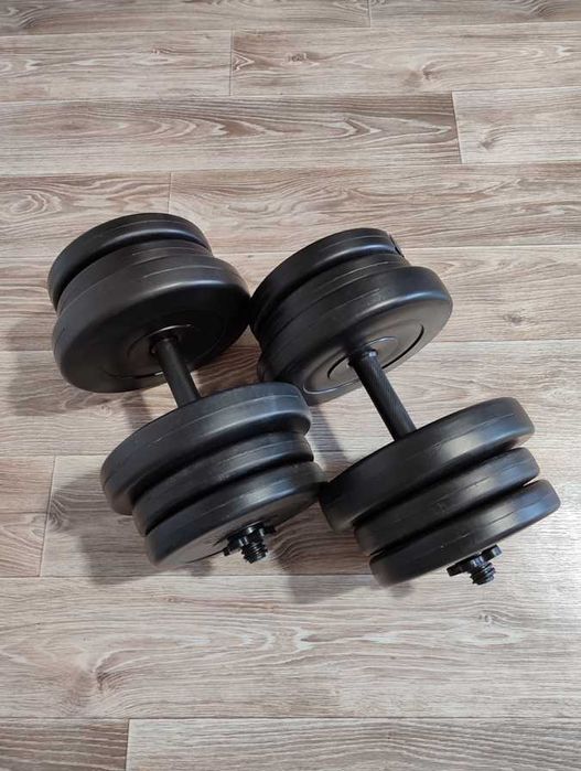 Гантелі розбірні композитні 2 х 20 кг разборные гантели 2 по 20 кг