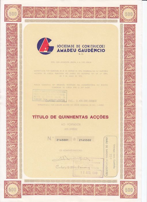 Ações da bolsa  de valores dos anos 80