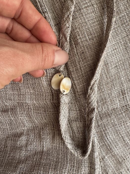 Пляжні лляні штани zara