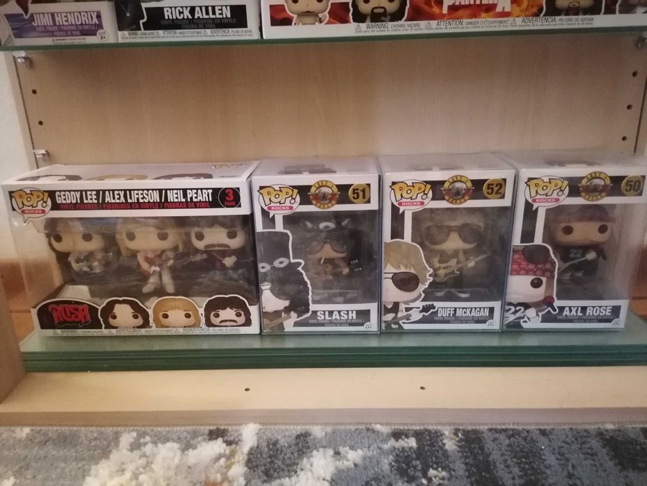 Funkos musica, Metallica, Slayer...