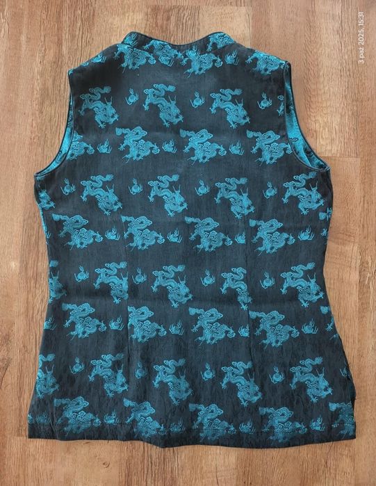 Elegancka bluzka Monsoon w orientalnym stylu rozm M
