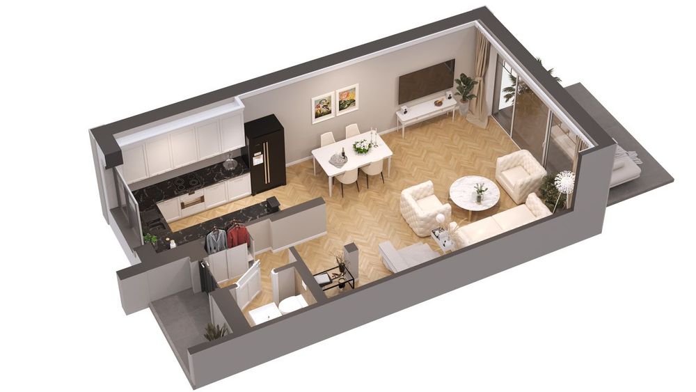 Dobrzyca Apartamenty  ul. Mierosławskiego mieszkania 84m2