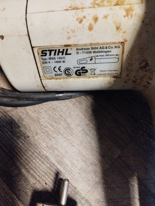 Piła łańcuchowa Stihl MSE 140 C