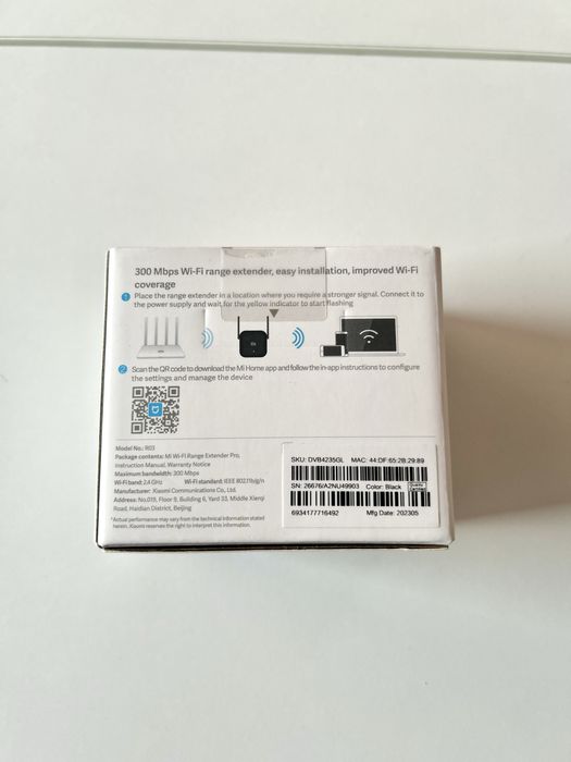 NOWY Wzmacniacz sygnału sieci Wi-Fi Xiaomi