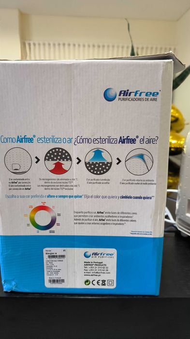 Purificador de ar Airfree.