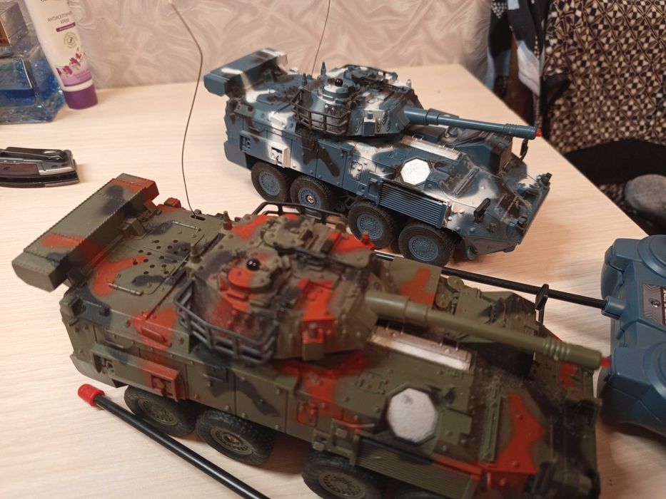 Танковий бій на радіокеруванні