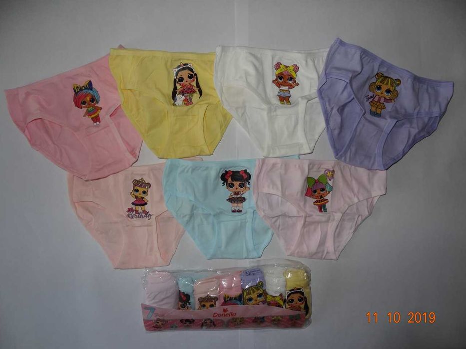 набір трусів для дівчат Donella