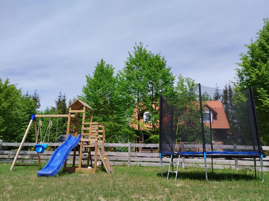 Mazury Brajniki domki całoroczne Jez. Świętajno Jacuzzi Supy Kajaki