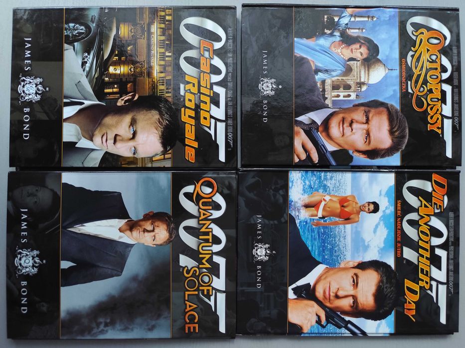 007 James Bond kolekcja 10 szt DVD różne