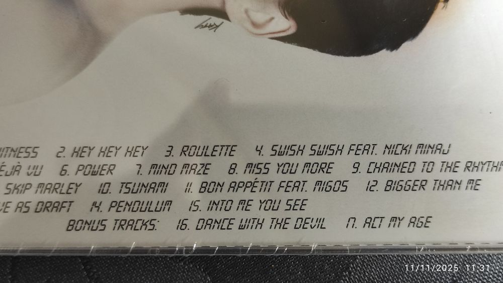 Katy Perry - Witness CD Target Edition