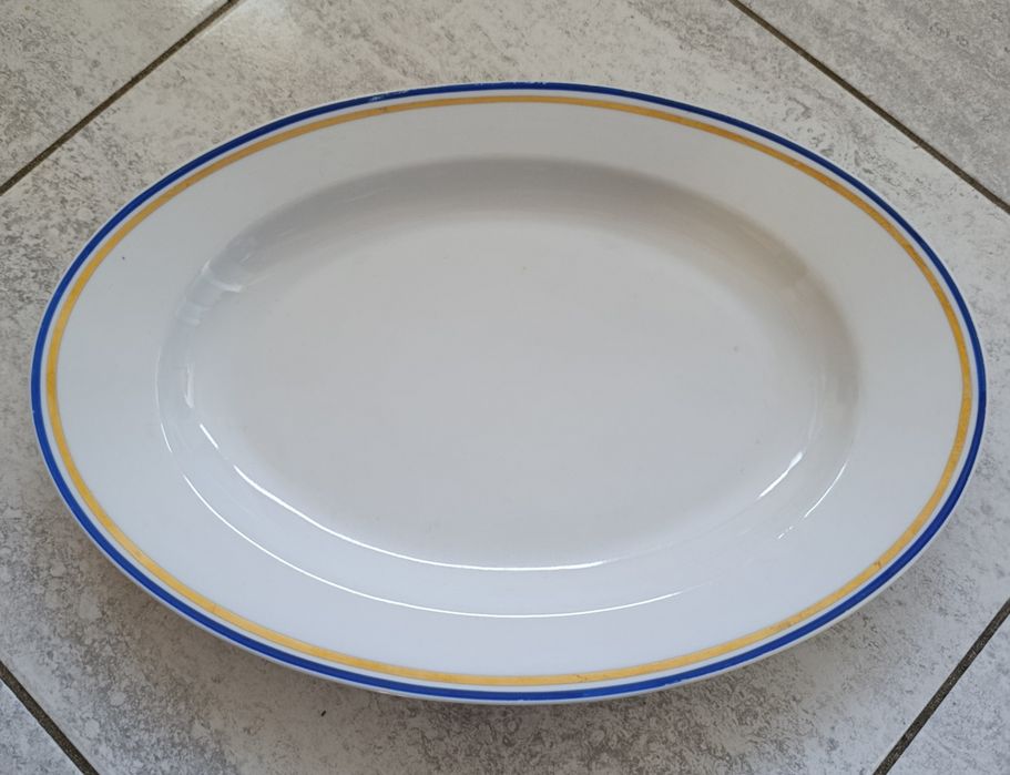 Duży półmisek porcelana Lubiana