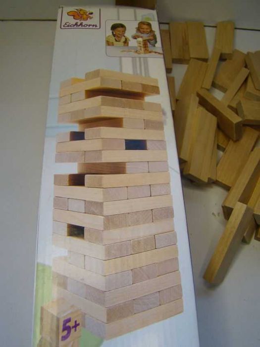 Eichhorn chwiejąca się wieża gra zręcznościowa JENGA