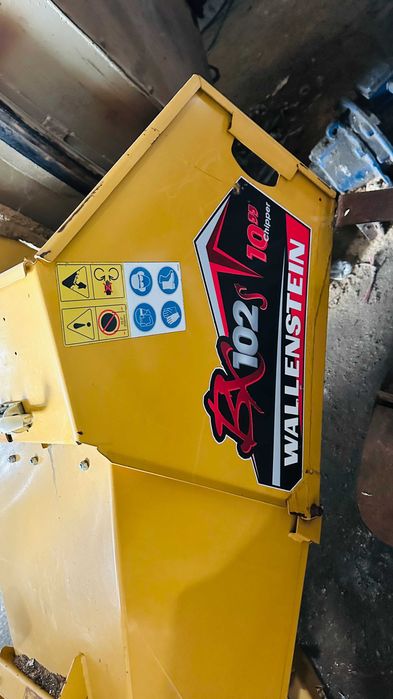 Навісний Щепоріз Тракторний  Wallenstein bx102s-yel