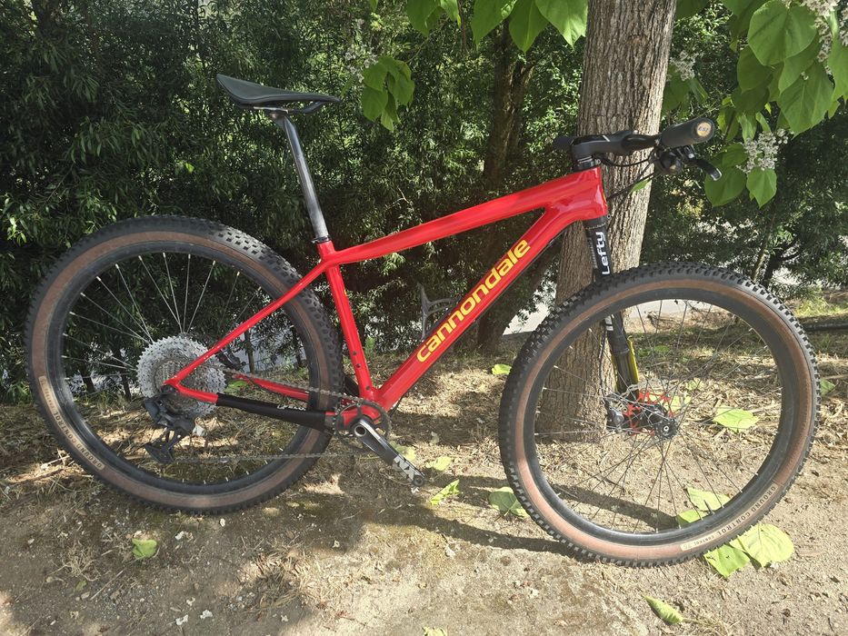 Cannondale de carbono m 12x1v com lefty