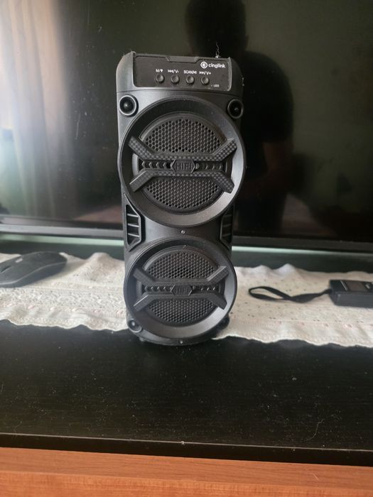Coluna ligação por Bluetooth, cartão ou so rádio