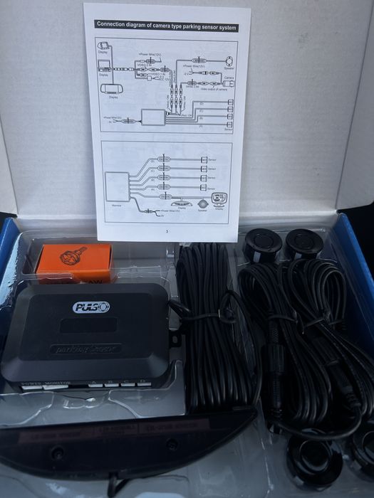 Парктроніки задні універсальні 4 шт