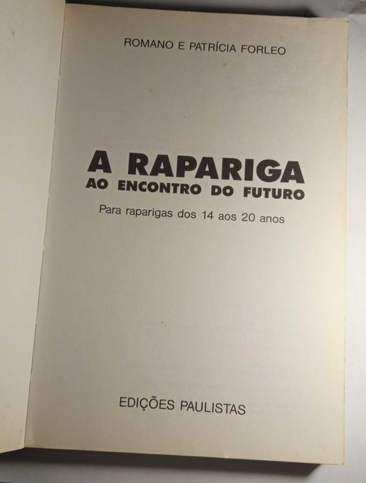 A rapariga ao encontro do futuro, de Romano e Patrícia Forleo