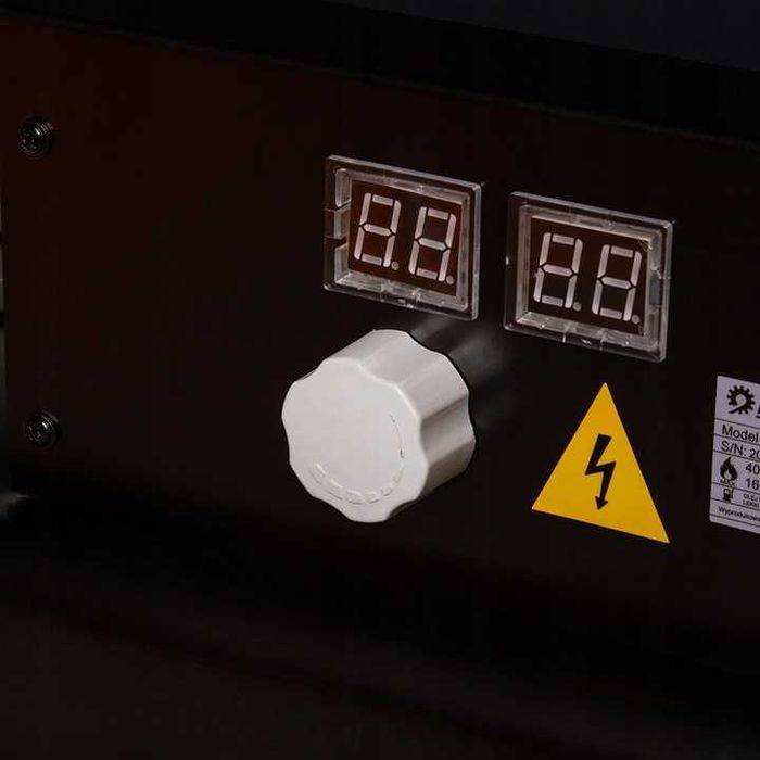 Nagrzewnica olejowa spalinowa 40kw z kominem odprowadzaniem spalin