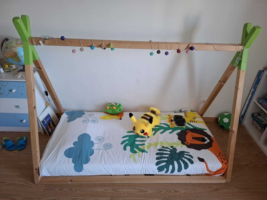 Cama Montessori - criança