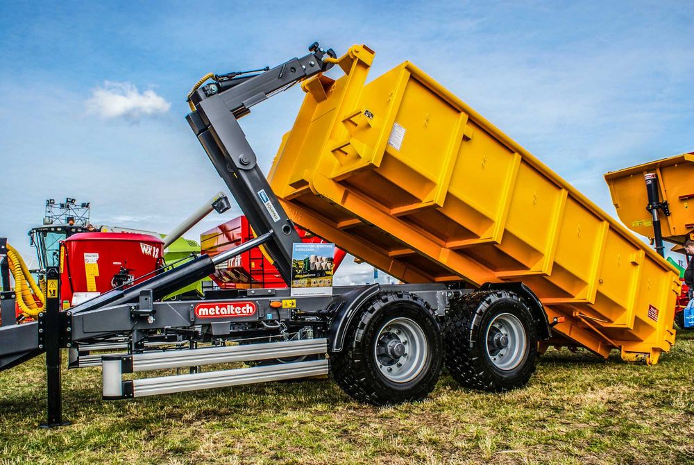 Przyczepa hakowa kontenerowa METAL-TECH PH 16 Ton | 8, 12, 19, 22, 30
