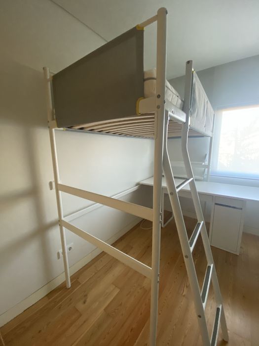 Cama alta beliche IKEA VITVAL
