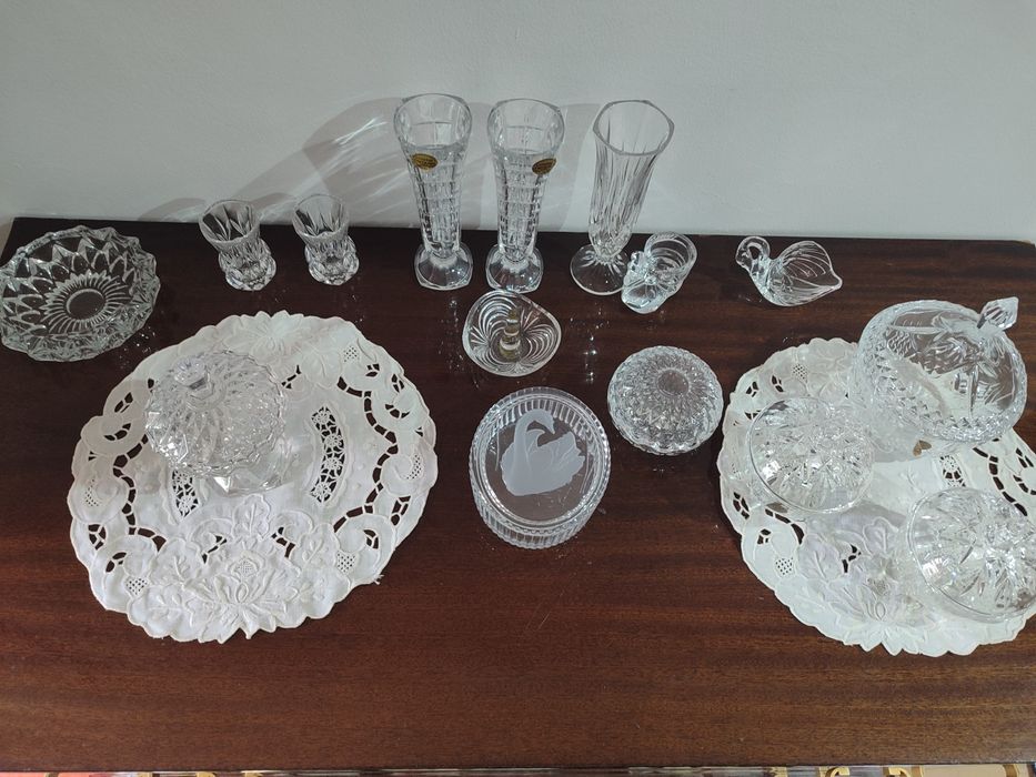 Peças em cristal
