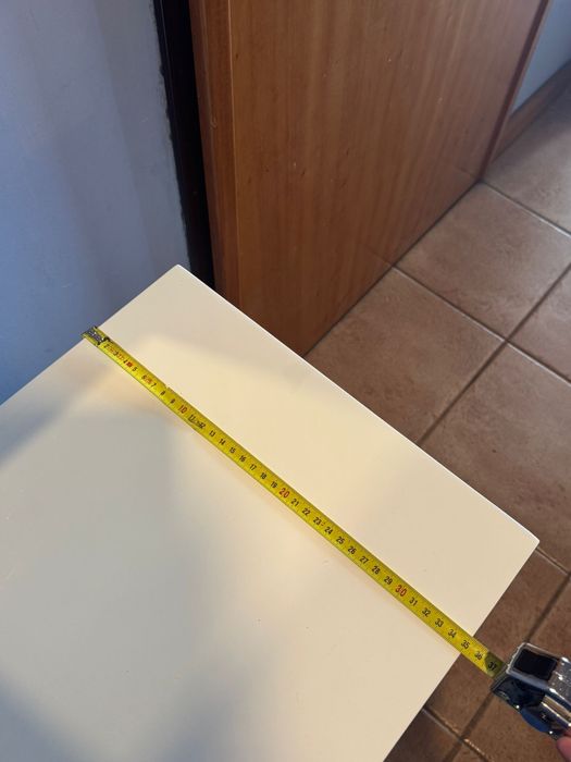 Consola / Móvel de Entrada Branco Lacado 138x37 cm