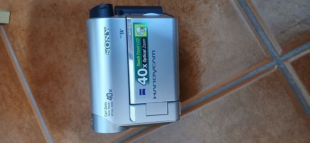 Camera vídeo sony touch painel LCD